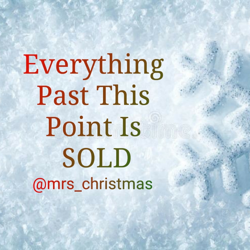 ❗️Everything Past This Point Is SOLD